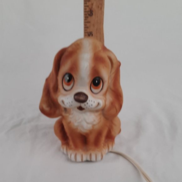 Cocker Spaniel Ceramic Night Light - Made in Japan - Picture 5 of 8